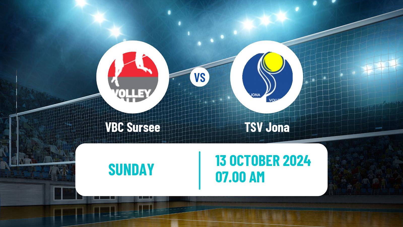 Volleyball Swiss NLA Volleyball Sursee - TSV Jona