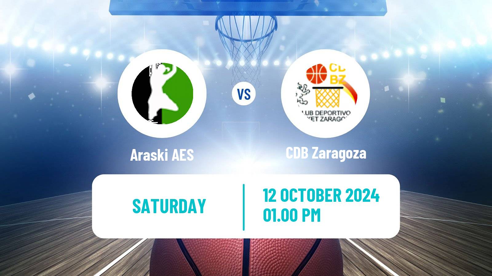 Basketball Spanish Liga Femenina Basketball Araski AES - Zaragoza