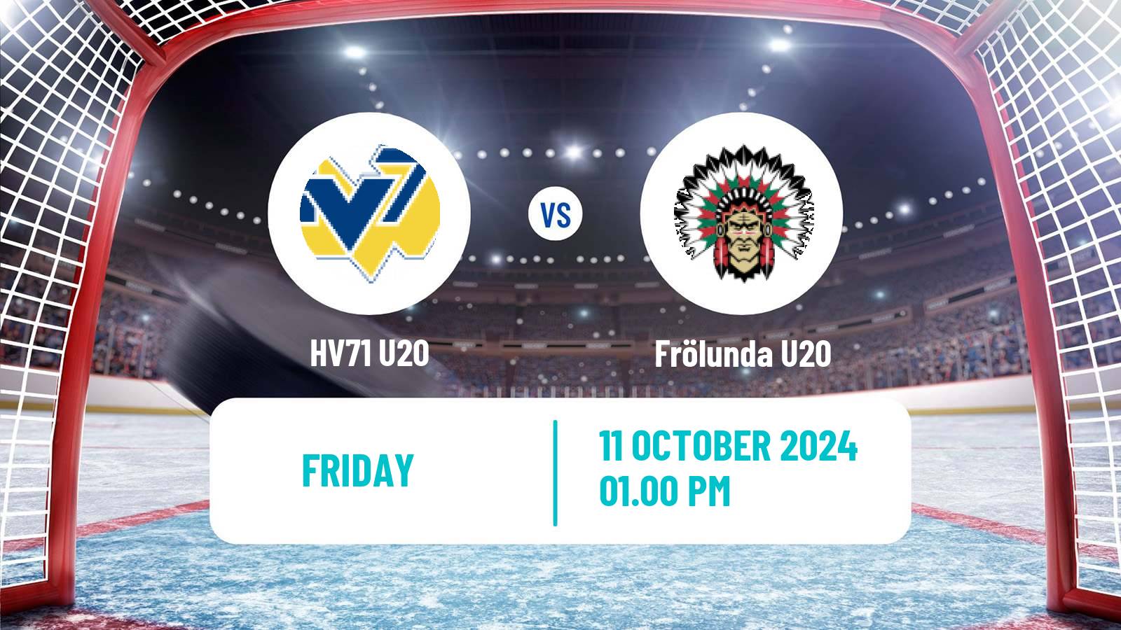 Hockey Swedish Superelit U20 Hockey HV71 U20 - Frölunda U20