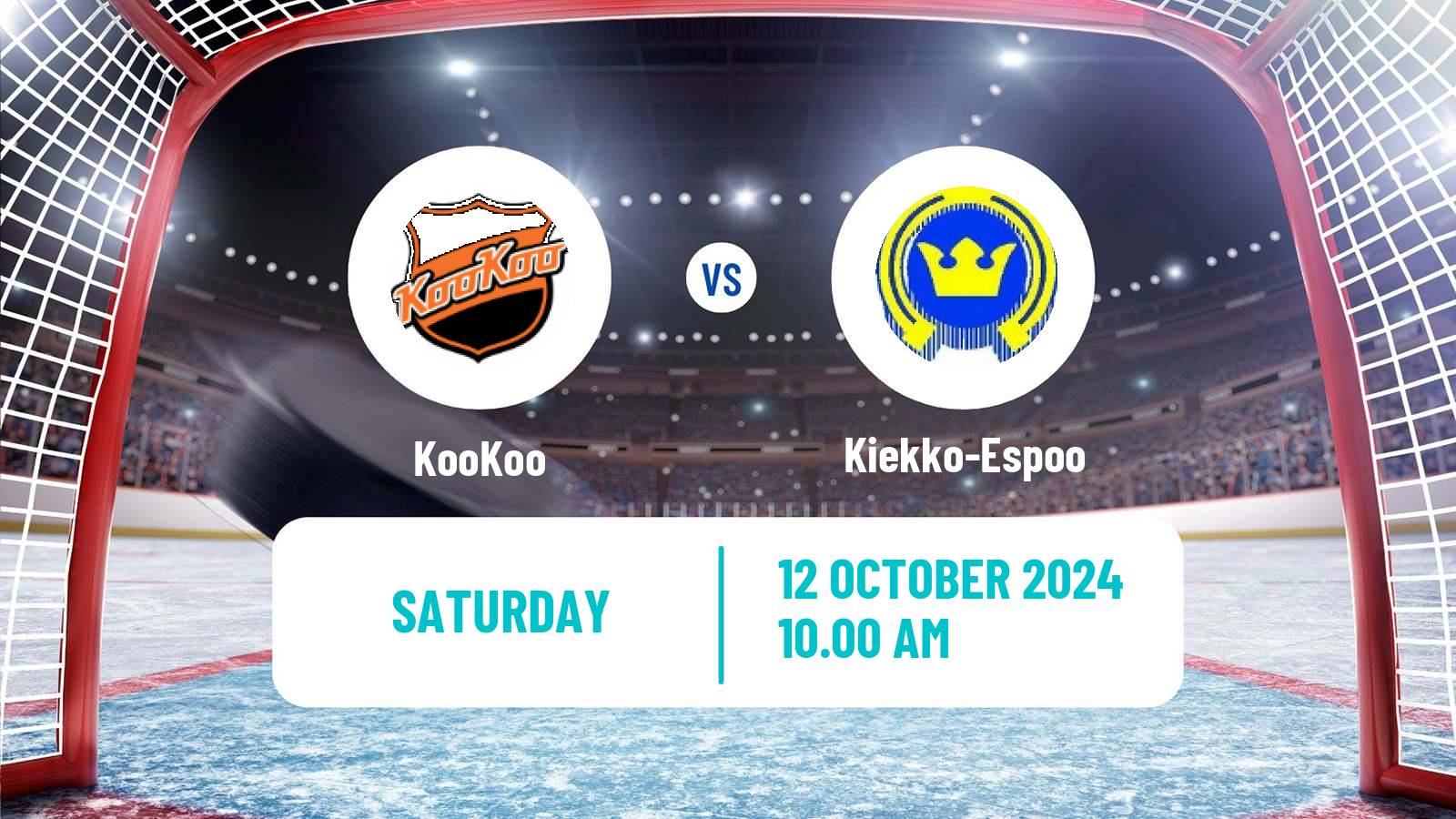 Hockey Finnish SM-liiga KooKoo - Kiekko-Espoo