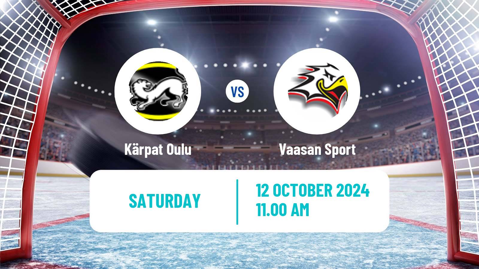 Hockey Finnish SM-liiga Kärpät - Vaasan Sport