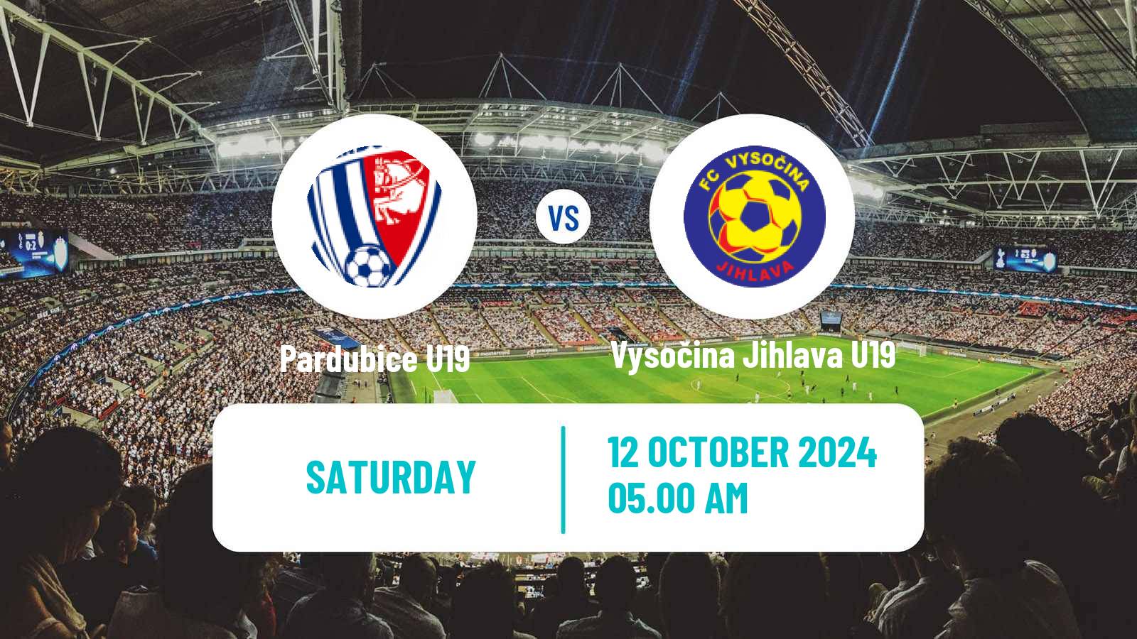 Soccer Czech U19 League Pardubice U19 - Vysočina Jihlava U19