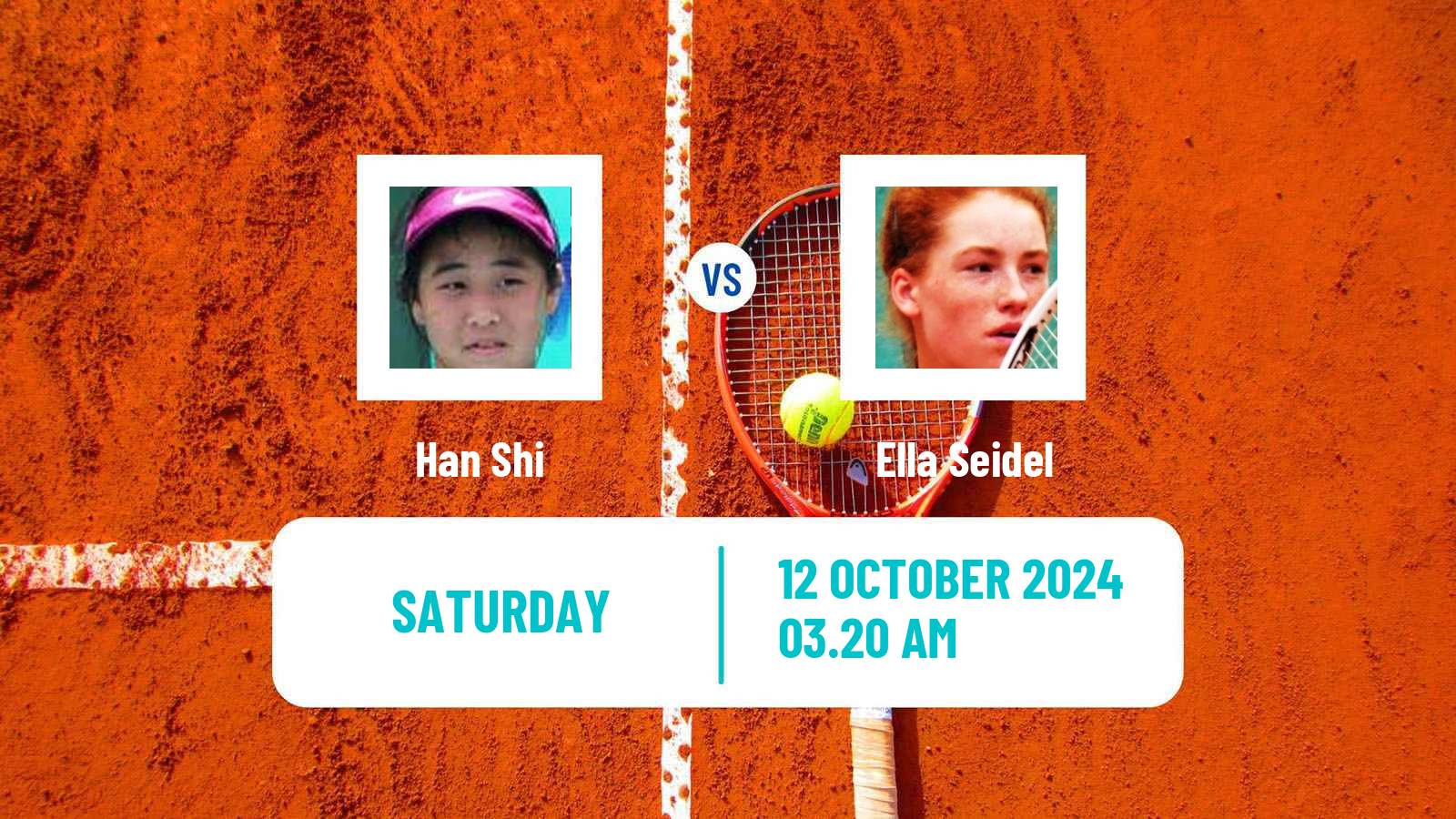 Tennis WTA Ningbo Han Shi - Ella Seidel