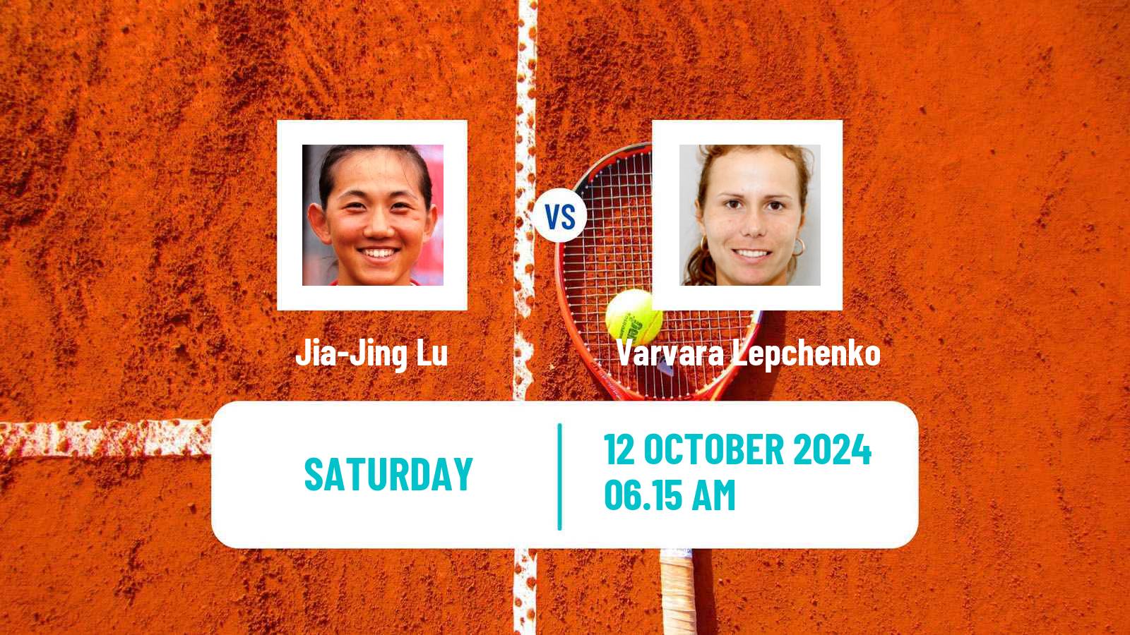 Tennis WTA Ningbo Jia-Jing Lu - Varvara Lepchenko