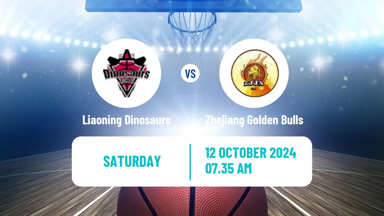 Basketball CBA Liaoning Dinosaurs - Zhejiang Golden Bulls