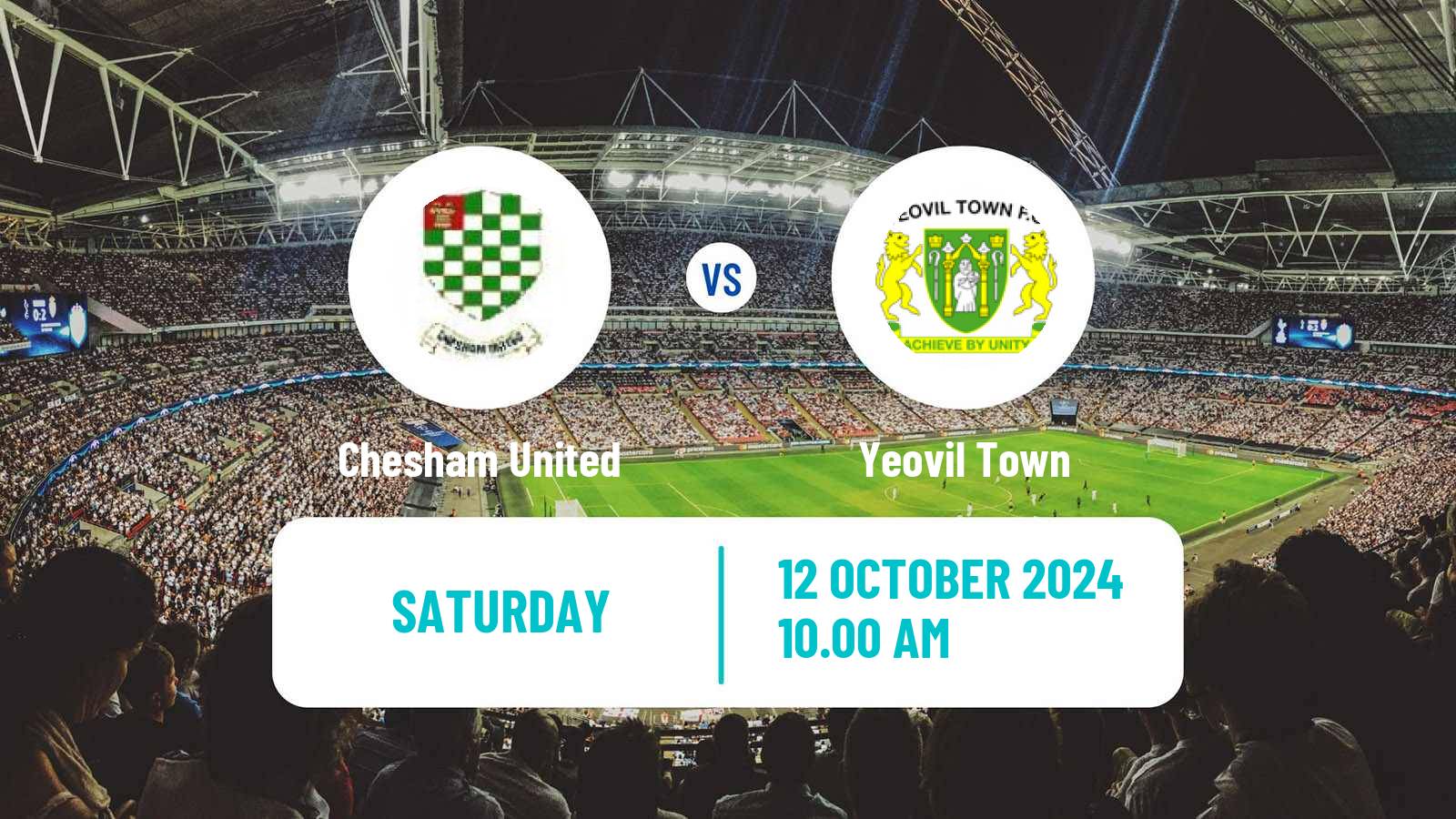 Soccer English FA Cup Chesham United - Yeovil Town