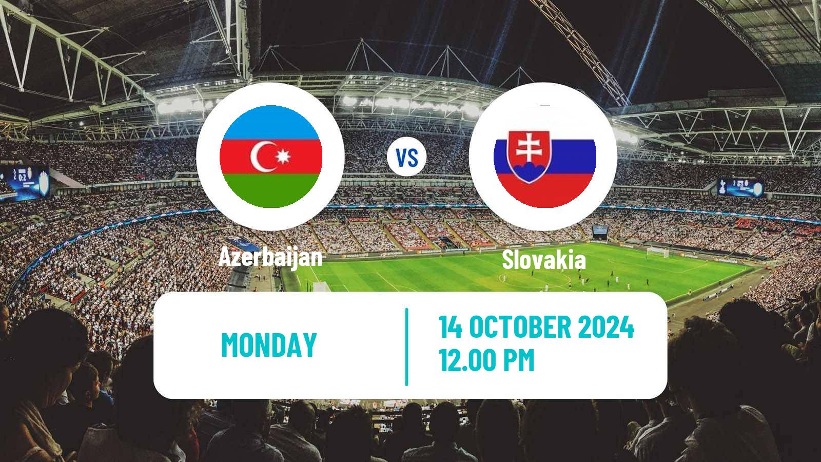 Soccer UEFA Nations League Azerbaijan - Slovakia