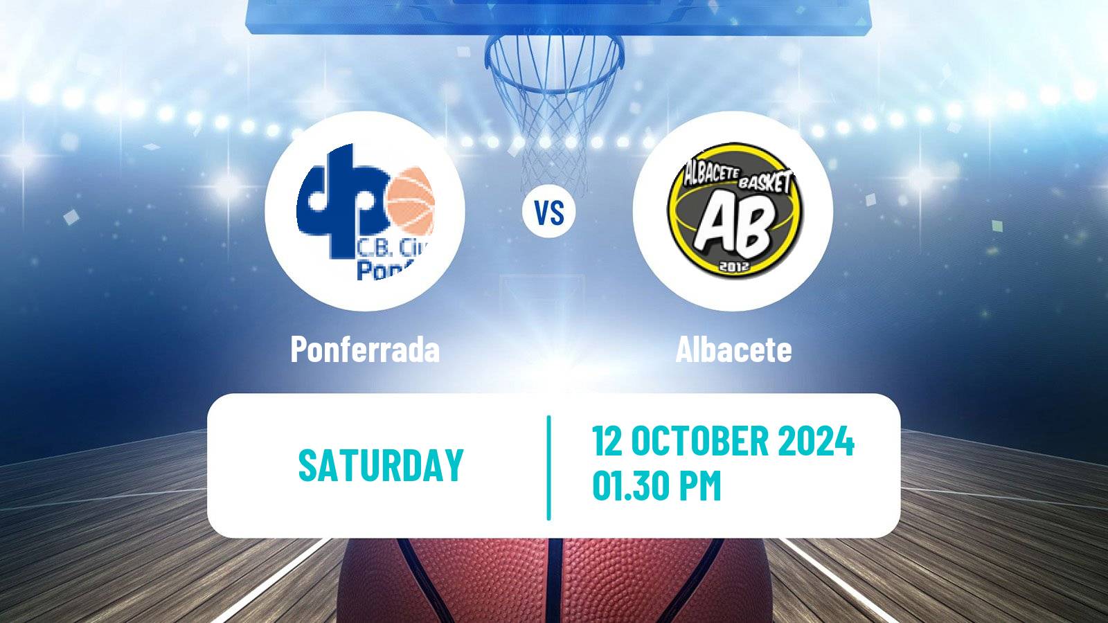 Basketball Spanish LEB Plata Ponferrada - Albacete