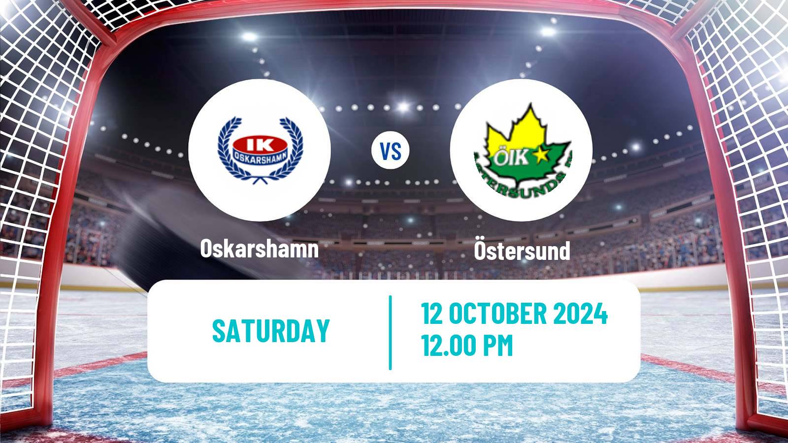 Hockey Swedish Hockey Allsvenskan Oskarshamn - Östersund