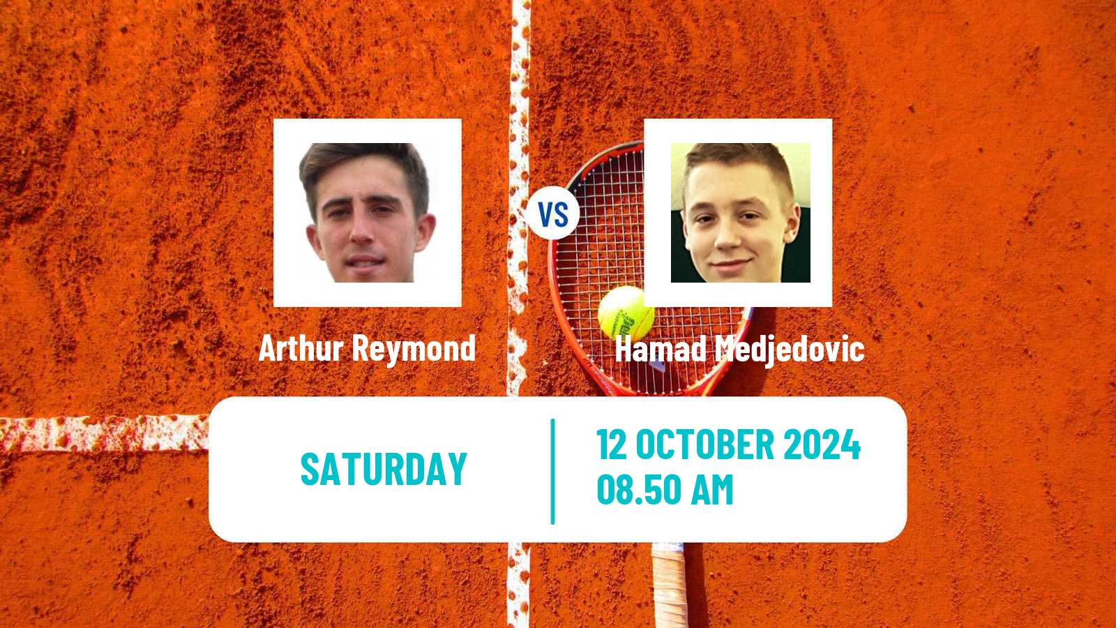 Tennis ATP Stockholm Arthur Reymond - Hamad Medjedovic