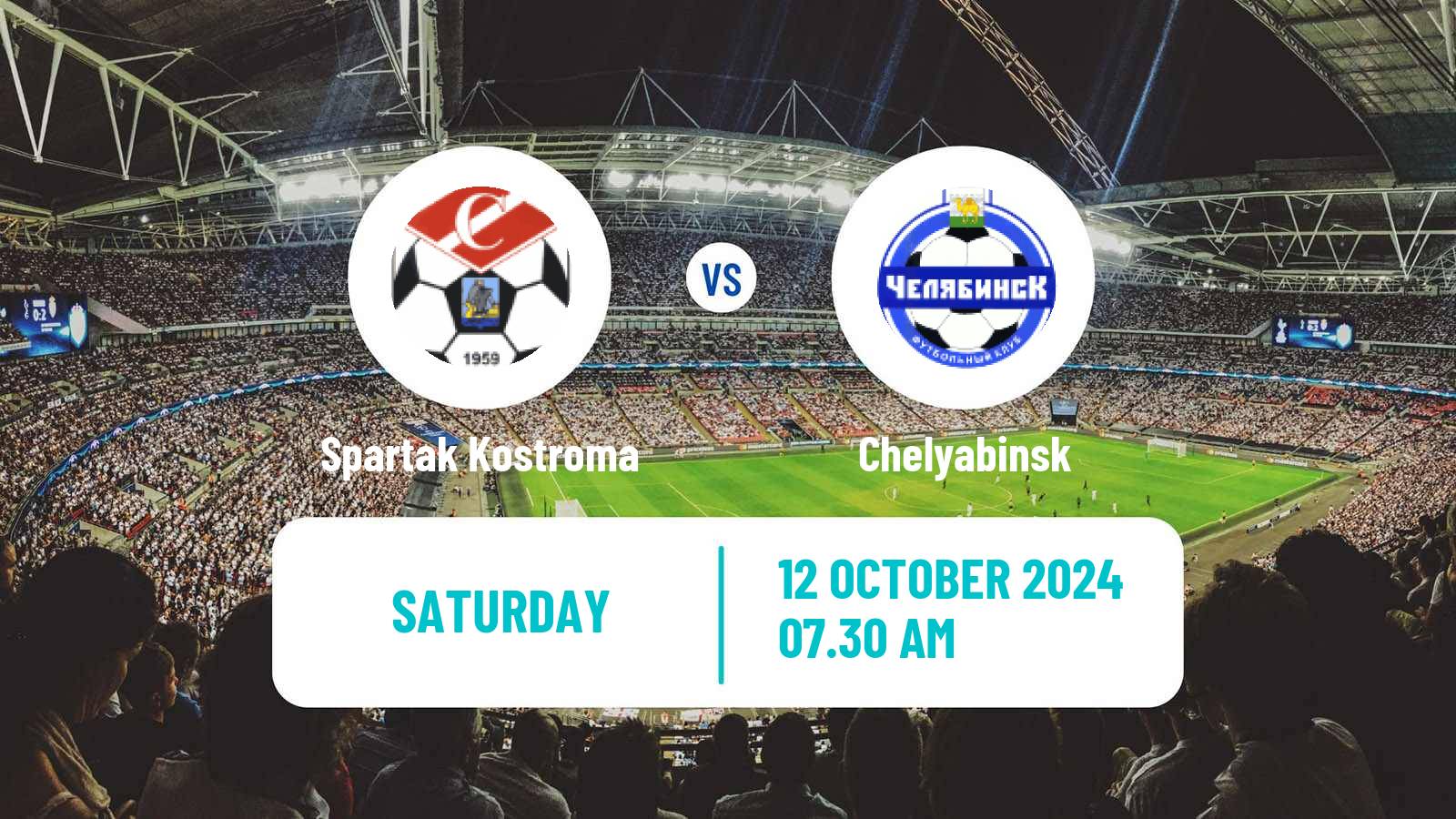 Soccer Russian FNL 2 Division A Gold Spartak Kostroma - Chelyabinsk