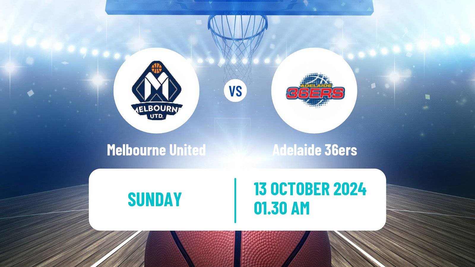 Basketball Australian NBL Melbourne United - Adelaide 36ers