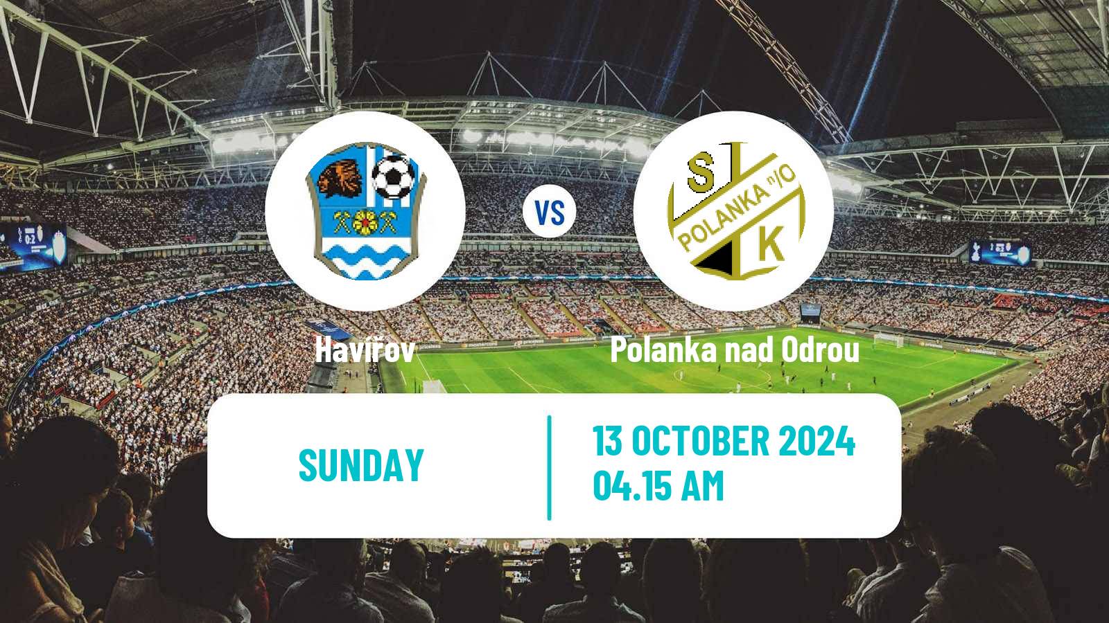 Soccer Czech Division F Havířov - Polanka nad Odrou