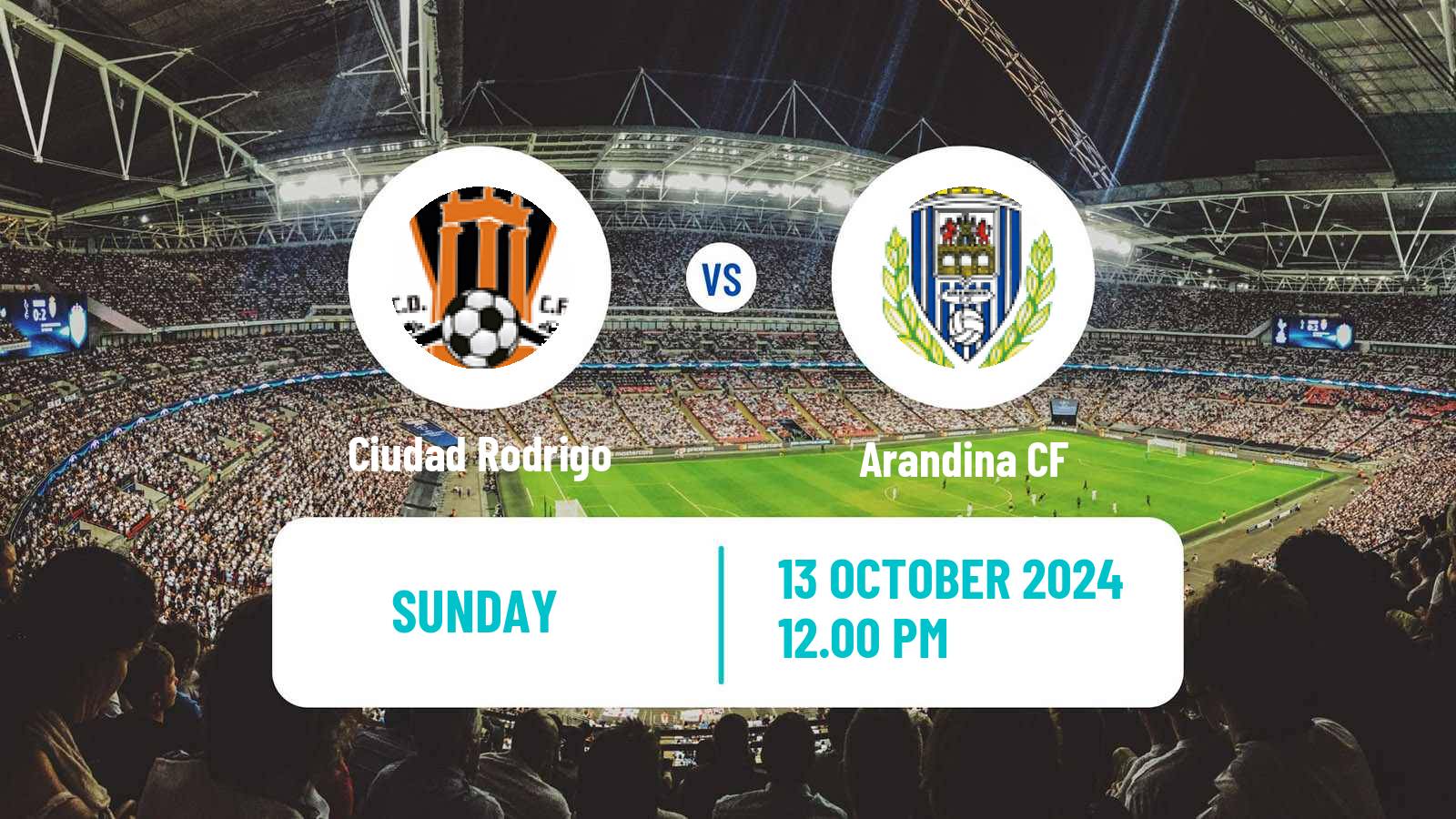 Soccer Spanish Tercera RFEF - Group 8 Ciudad Rodrigo - Arandina