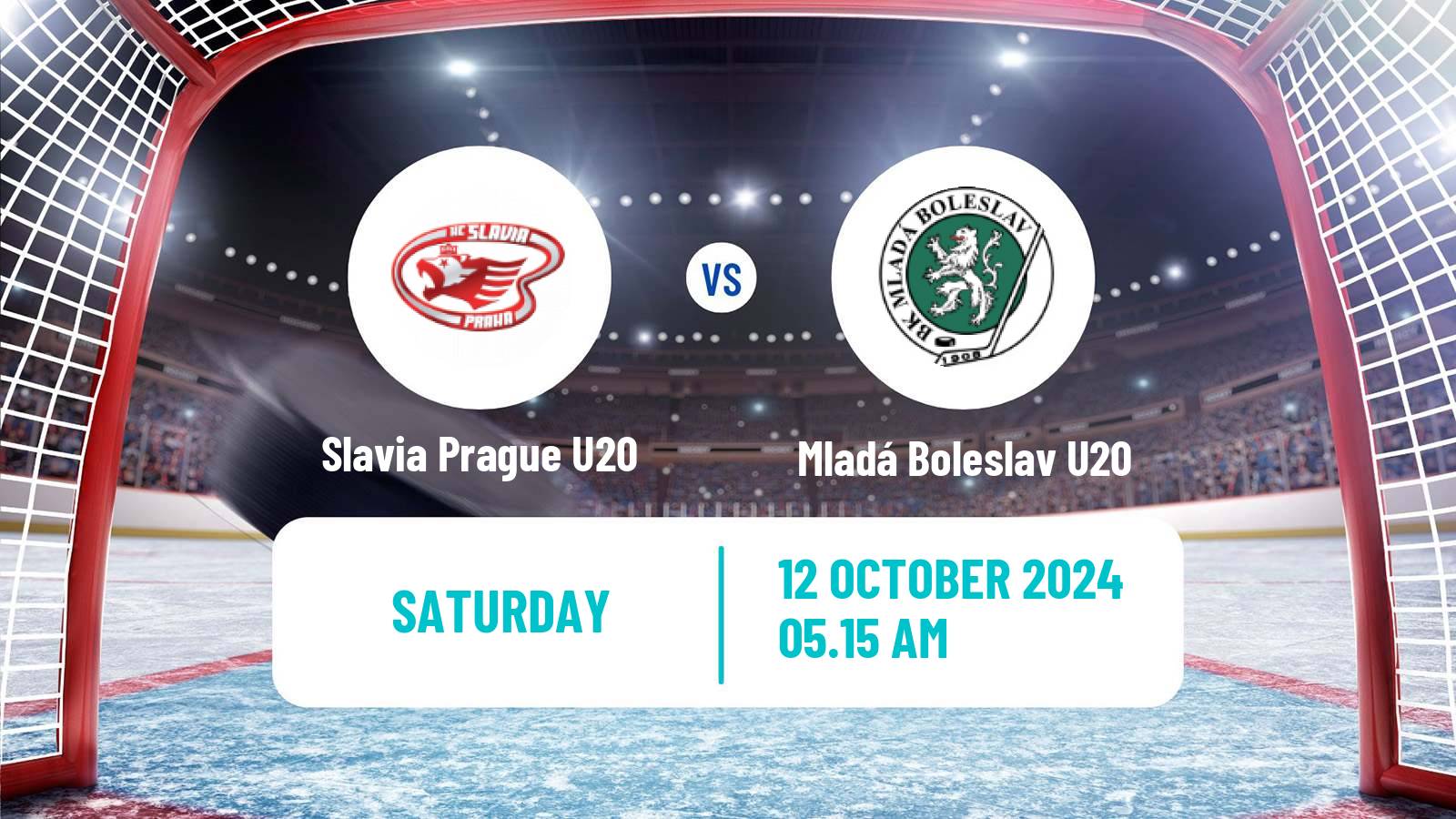 Hockey Czech ELJ Slavia Prague U20 - Mladá Boleslav U20