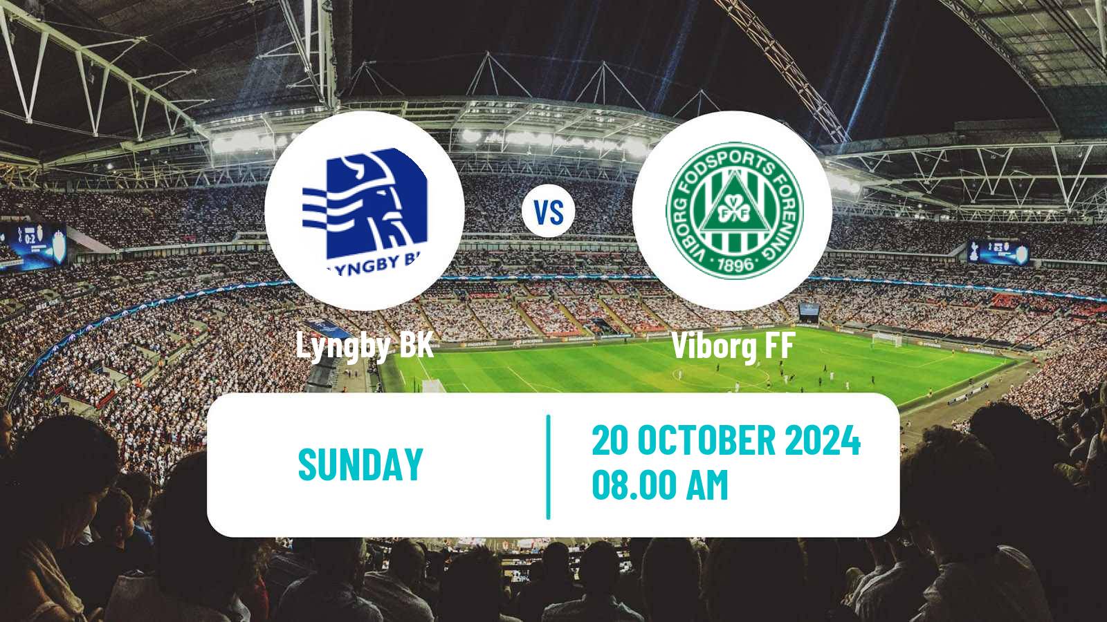 Soccer Danish Superliga Lyngby BK - Viborg