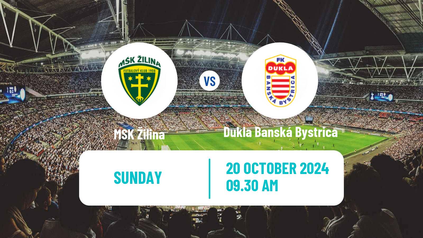 Soccer Slovak Superliga Žilina - Dukla Banská Bystrica