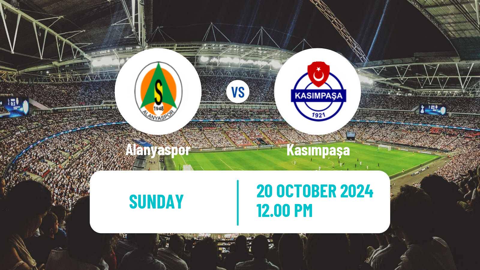 Soccer Turkish Super League Alanyaspor - Kasımpaşa