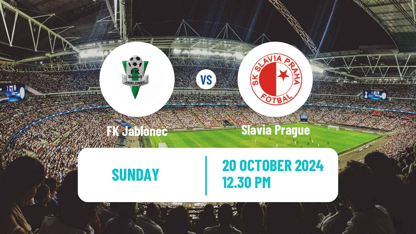 Soccer Czech 1 Liga Jablonec - Slavia Prague