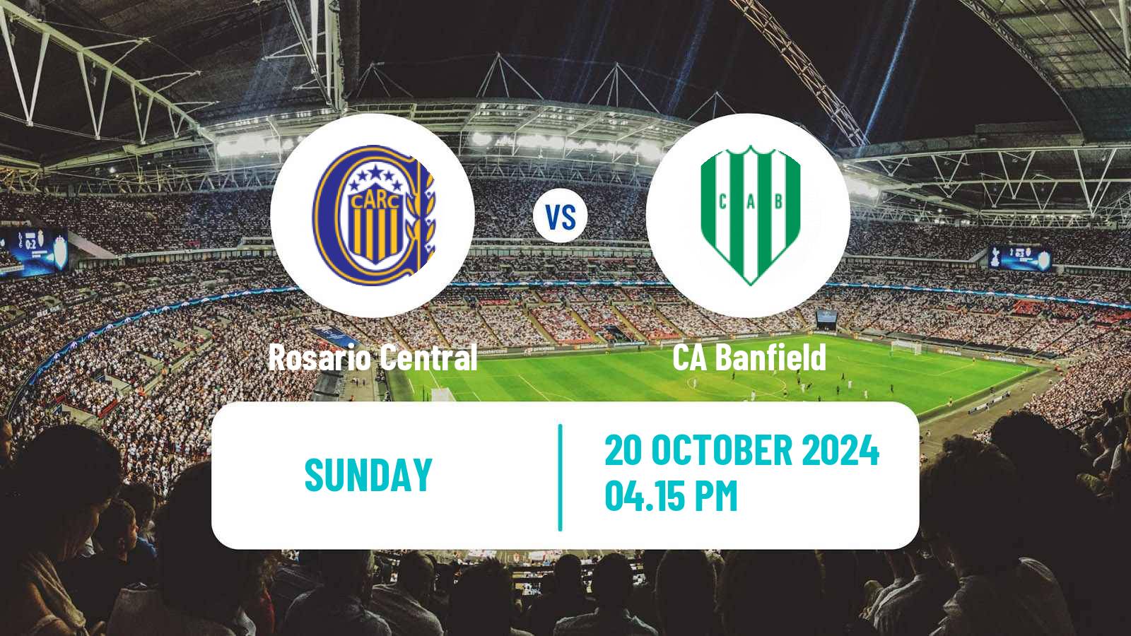 Soccer Argentinian Liga Profesional Rosario Central - Banfield