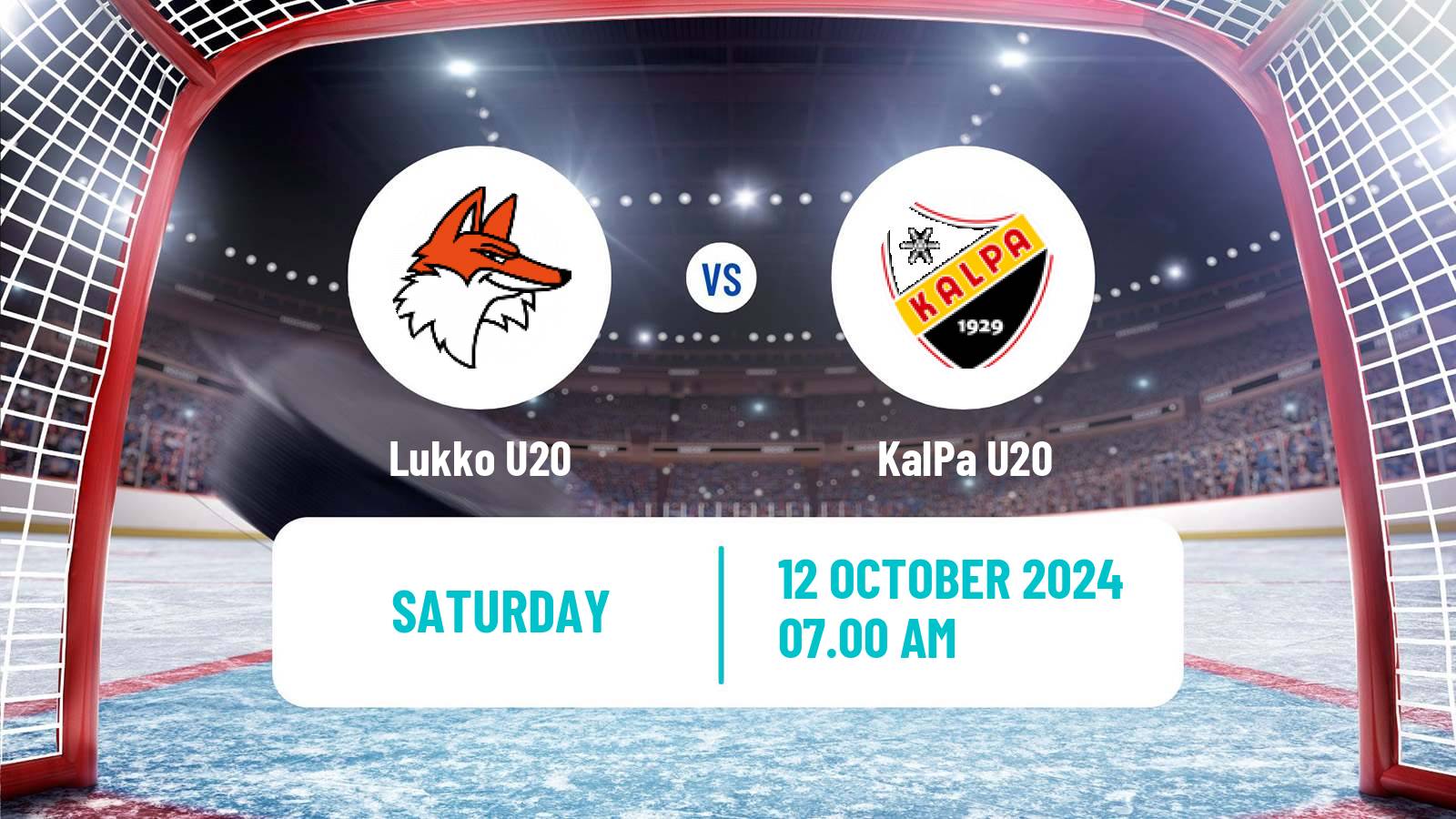 Hockey Finnish SM-sarja U20 Lukko U20 - KalPa U20