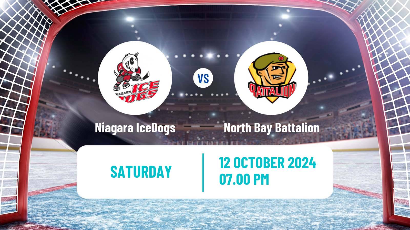 Hockey OHL Niagara IceDogs - North Bay Battalion