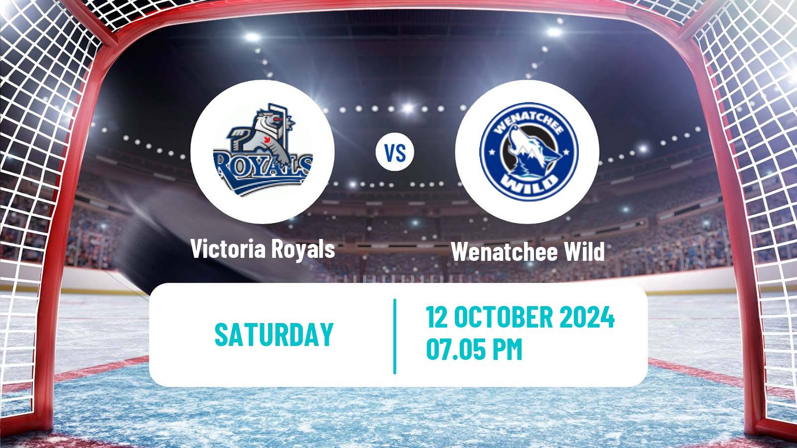 Hockey WHL Victoria Royals - Wenatchee Wild