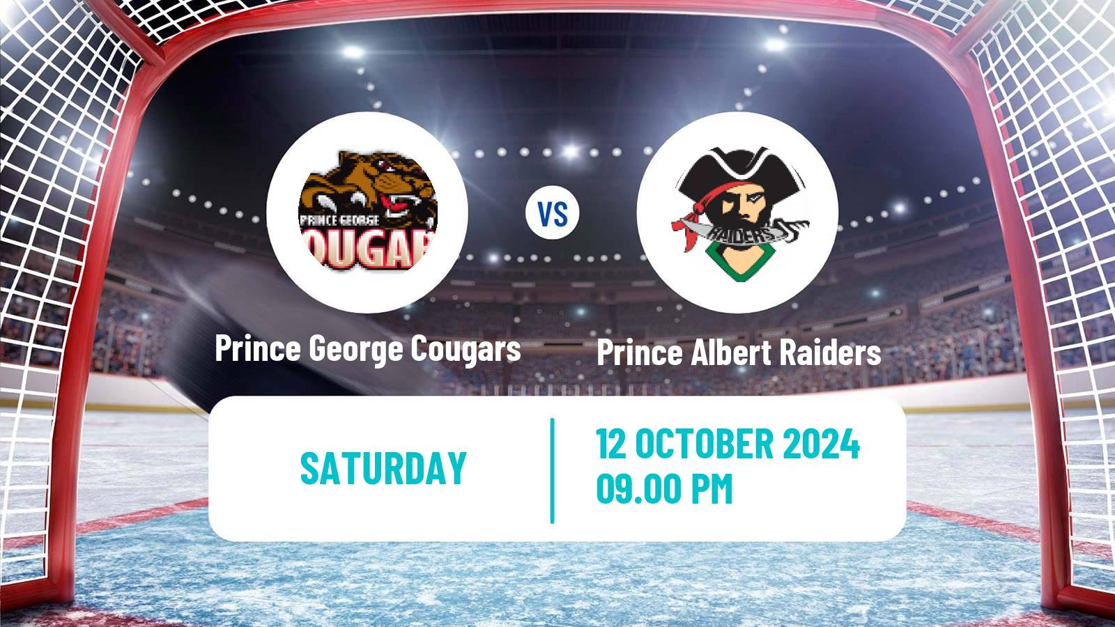 Hockey WHL Prince George Cougars - Prince Albert Raiders