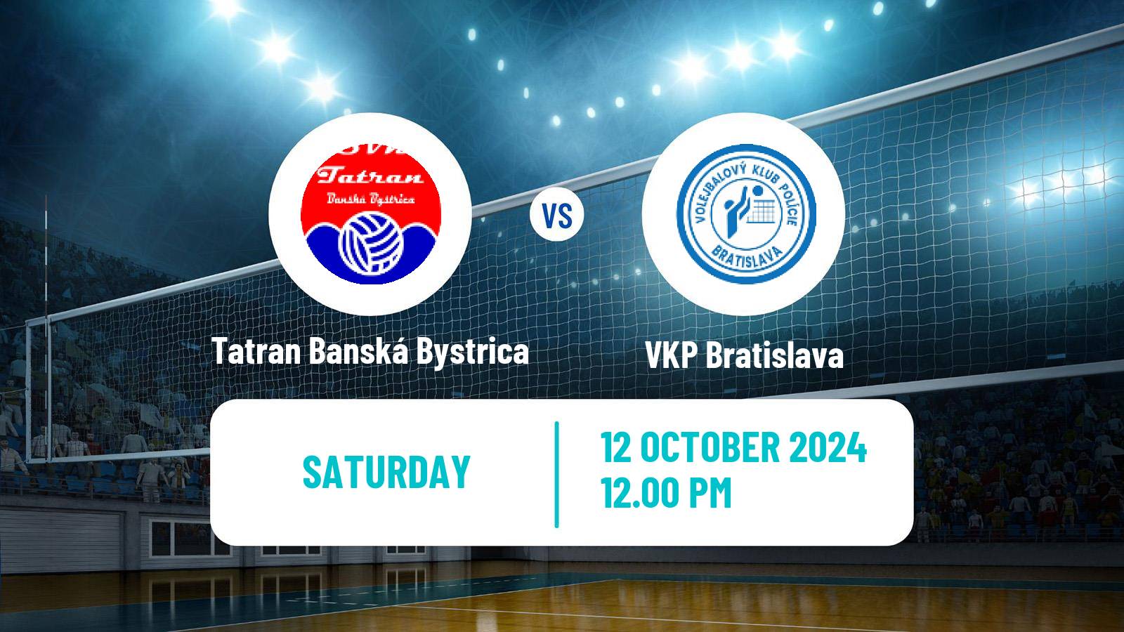 Volleyball Slovak Extraliga Volleyball Tatran Banská Bystrica - VKP Bratislava