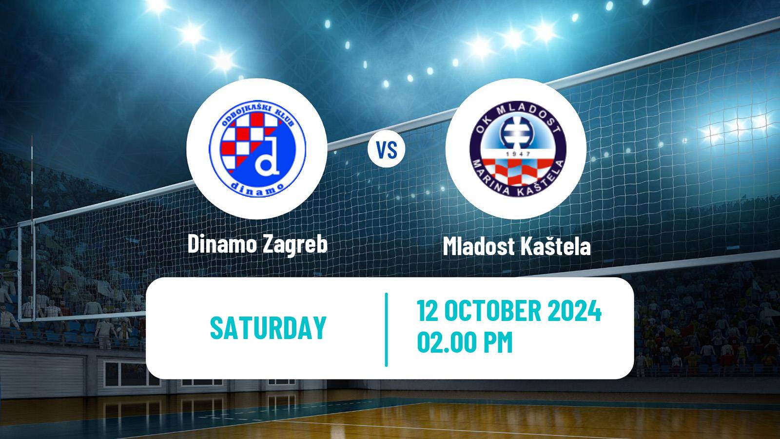 Volleyball Croatian Superliga Volleyball Women Dinamo Zagreb - Mladost Kaštela