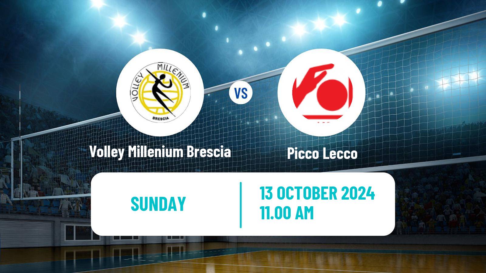 Volleyball Italian Serie A2 Volleyball Women Volley Millenium Brescia - Picco Lecco