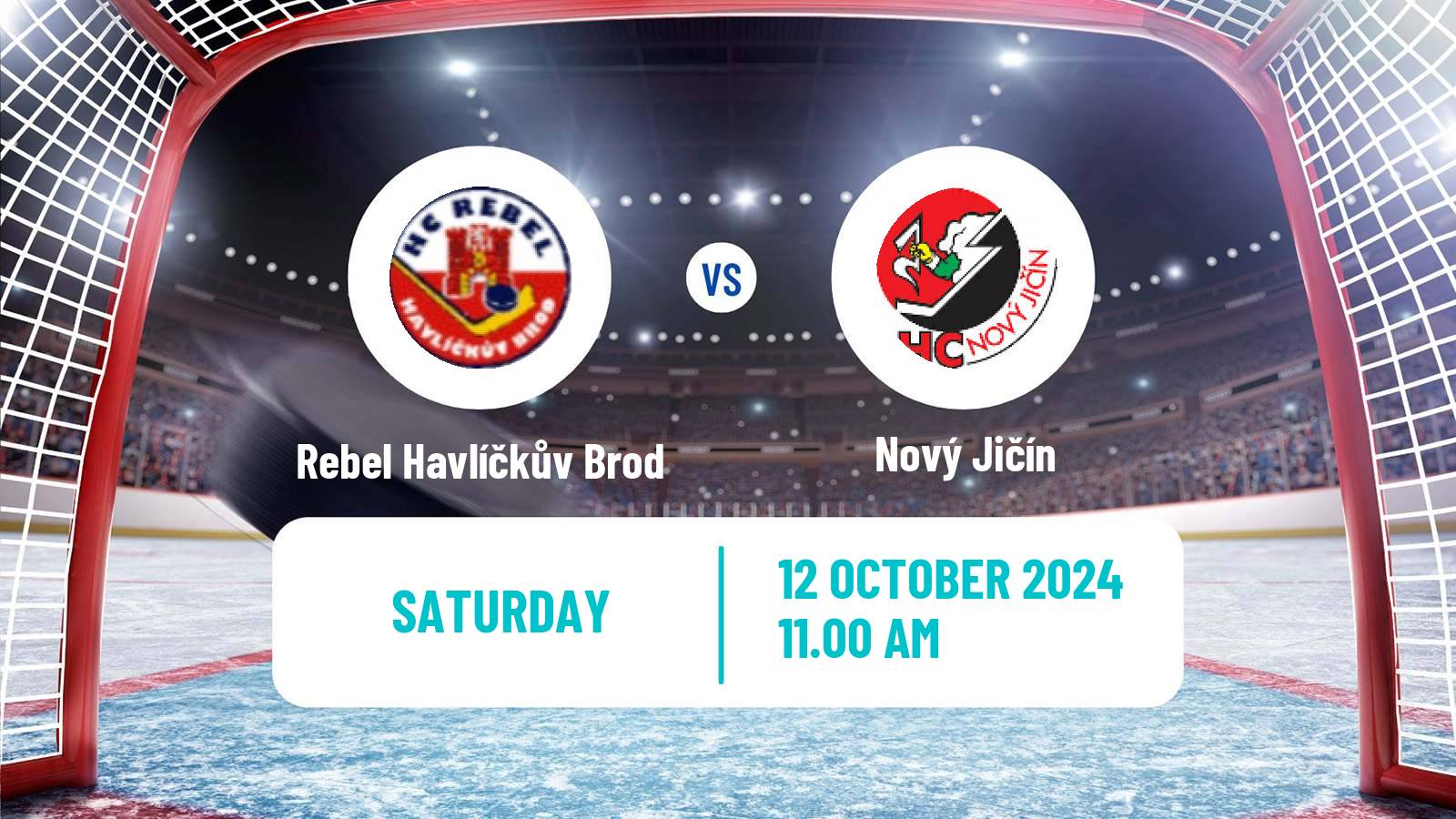 Hockey Czech 2 Liga Hockey East Rebel Havlíčkův Brod - Nový Jičín