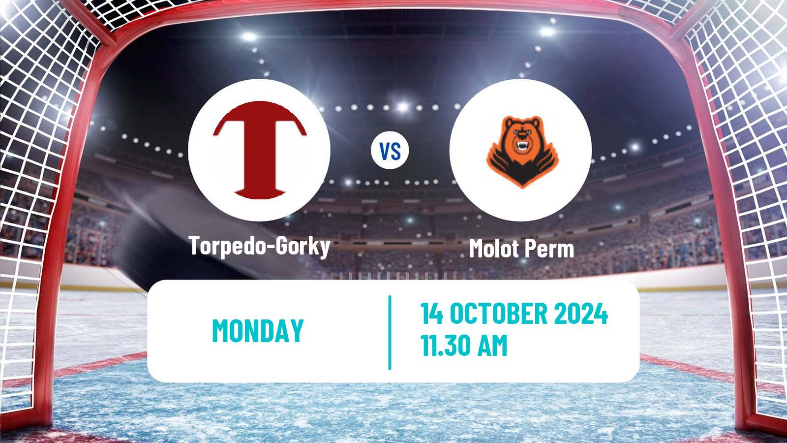 Hockey VHL Torpedo-Gorky - Molot Perm