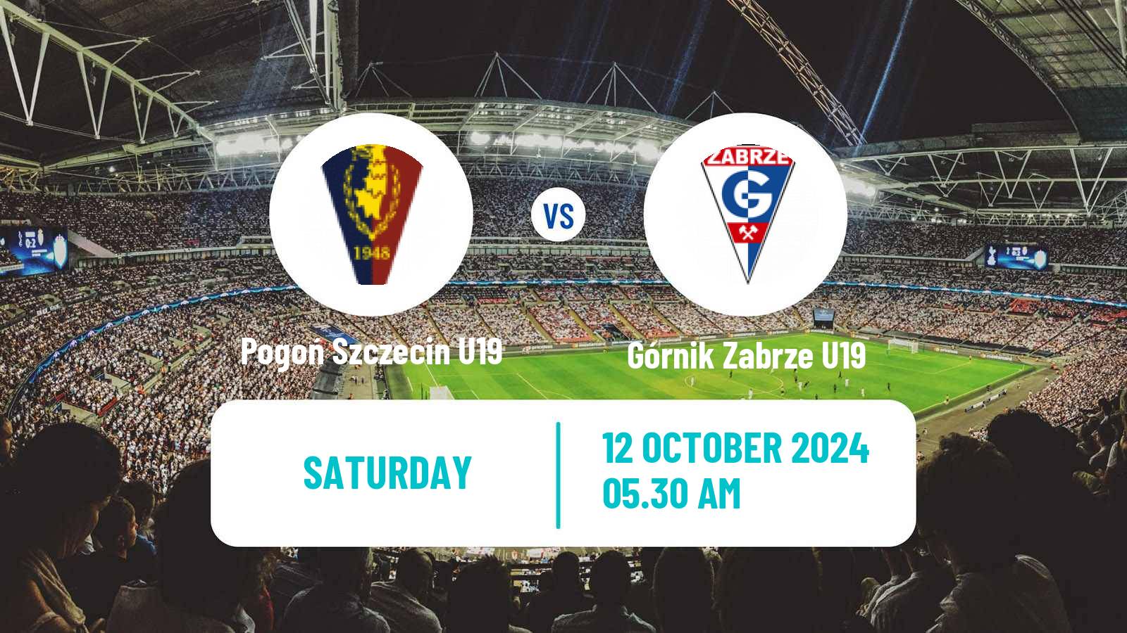 Soccer Polish Central Youth League Pogoń Szczecin U19 - Górnik Zabrze U19