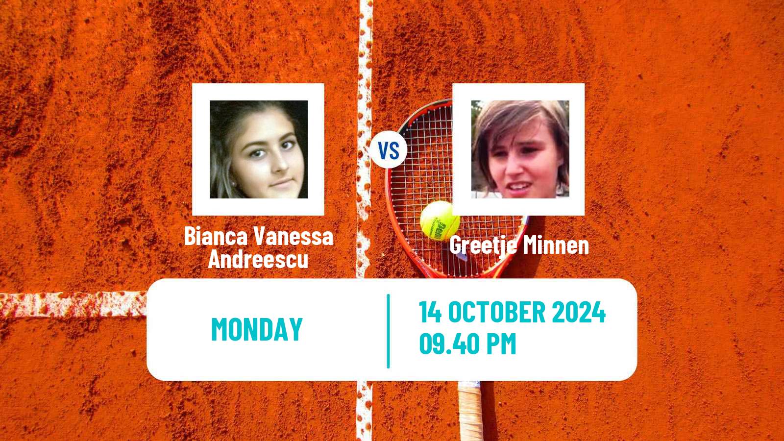 Tennis WTA Osaka Bianca Vanessa Andreescu - Greetje Minnen