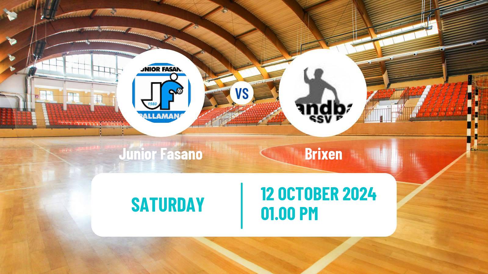 Handball Italian Serie A Handball Junior Fasano - Brixen