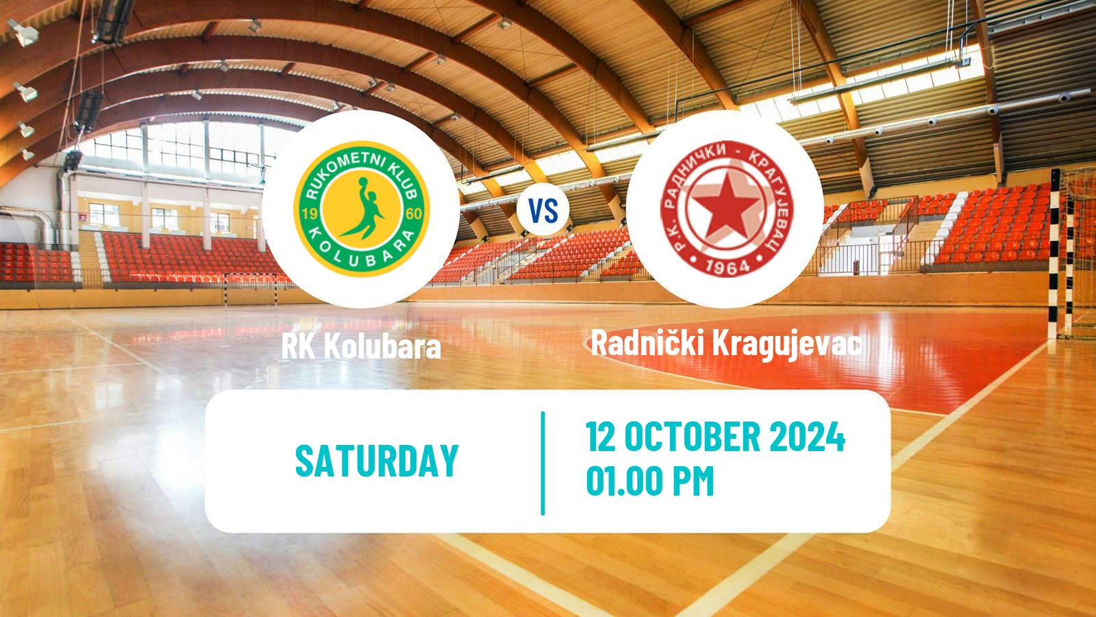 Handball Serbian Superliga Handball Kolubara - Radnički Kragujevac