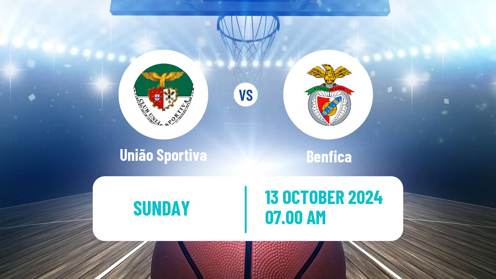 Basketball Portuguese LFB União Sportiva - Benfica