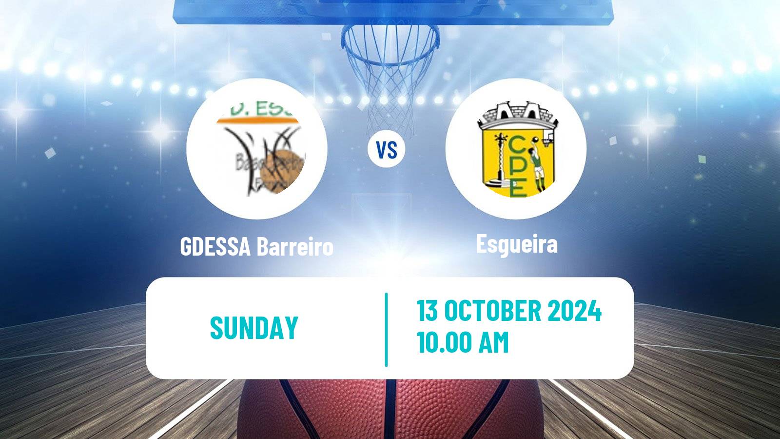 Basketball Portuguese LFB GDESSA Barreiro - Esgueira