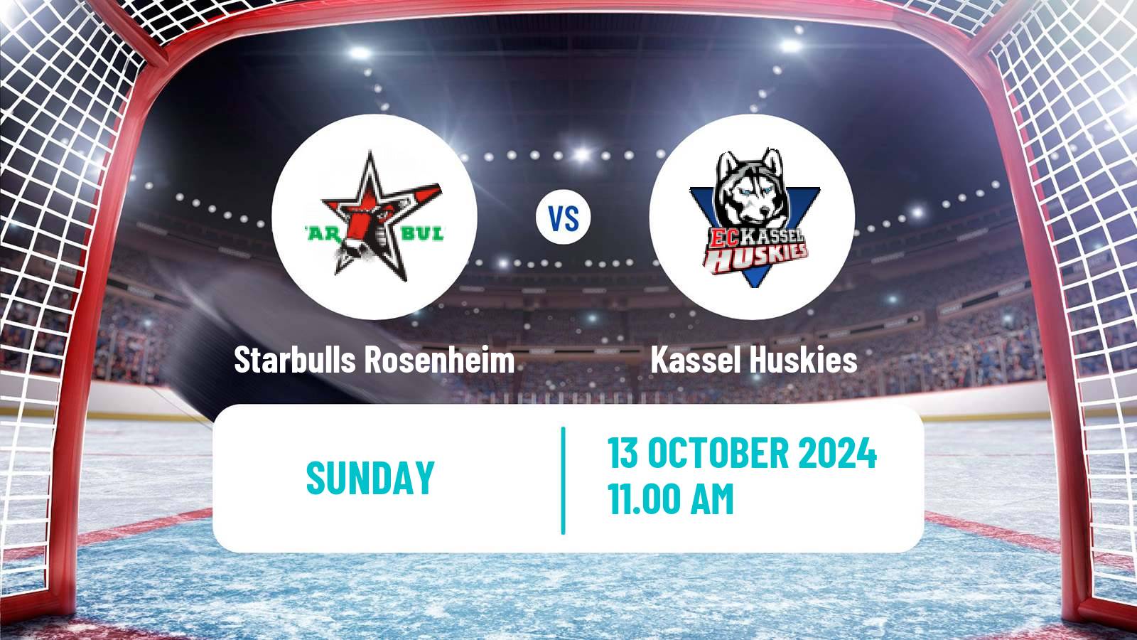 Hockey German DEL2 Starbulls Rosenheim - Kassel Huskies