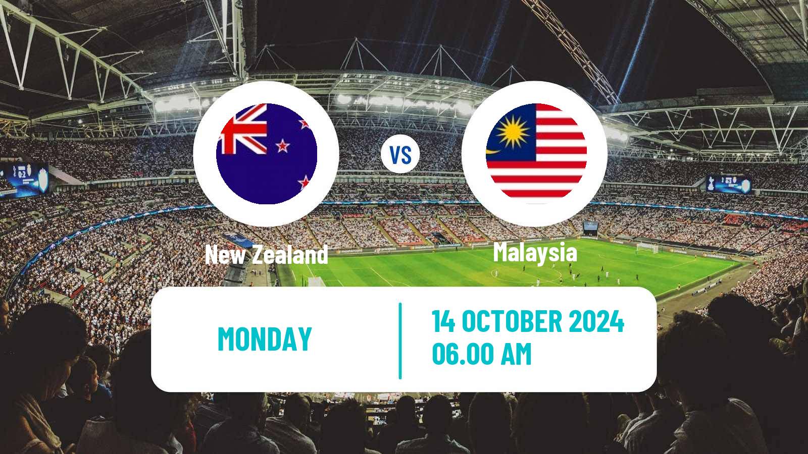 Soccer Friendly New Zealand - Malaysia