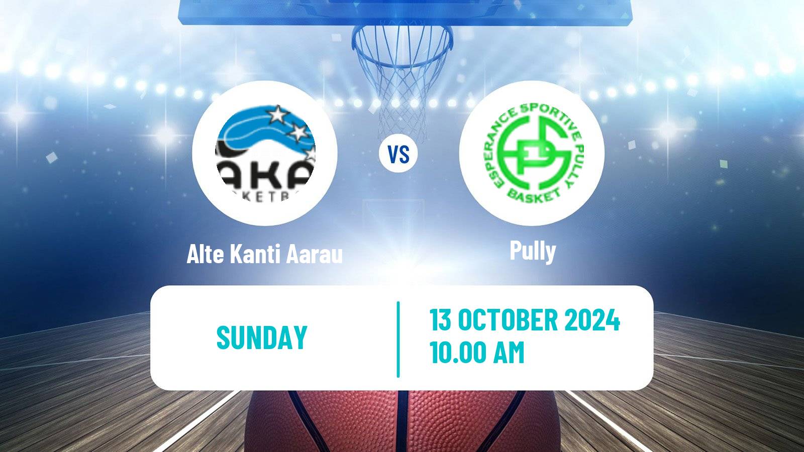 Basketball Swiss SB League Basketball Women Alte Kanti Aarau - Pully