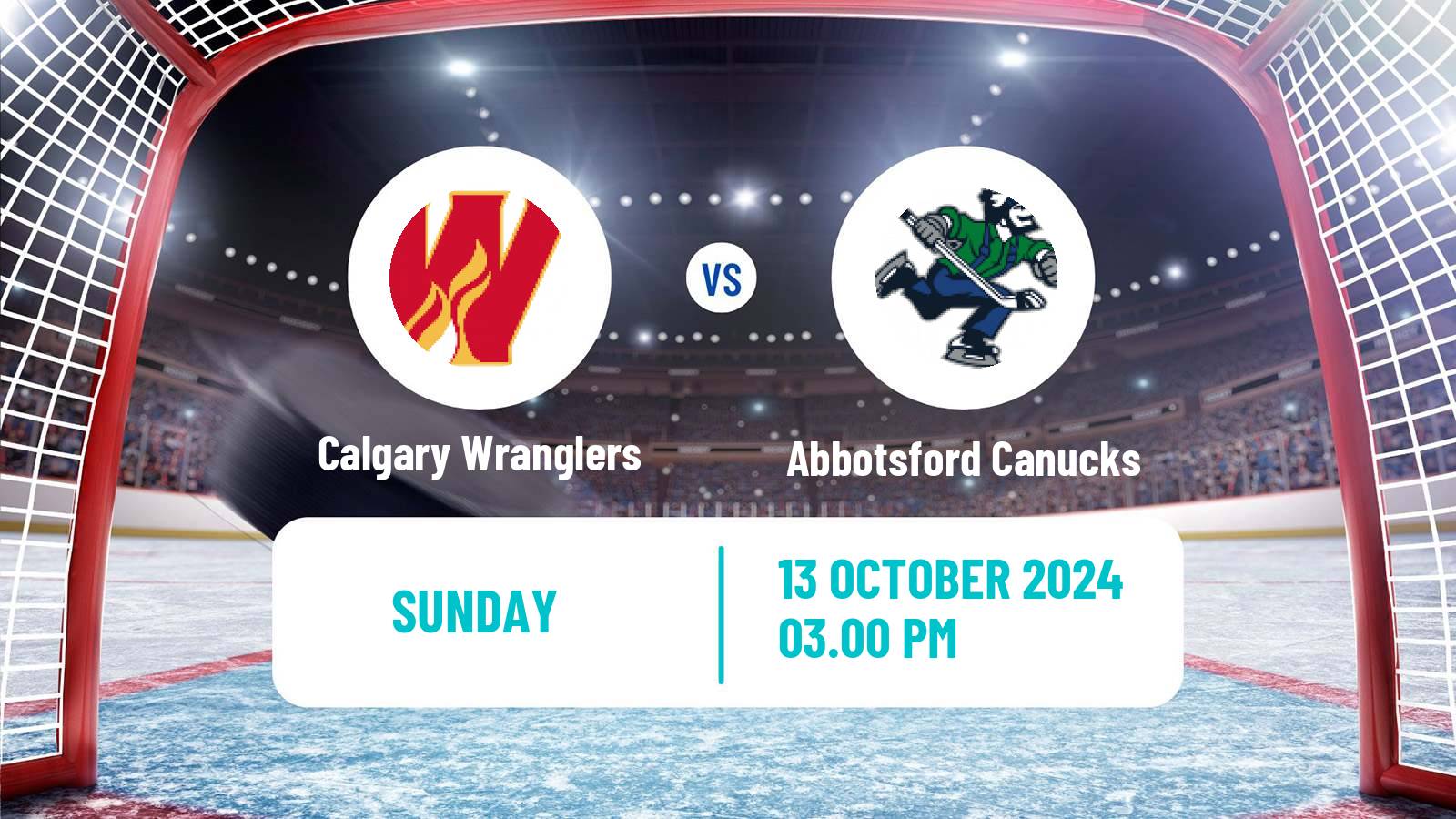 Hockey AHL Calgary Wranglers - Abbotsford Canucks