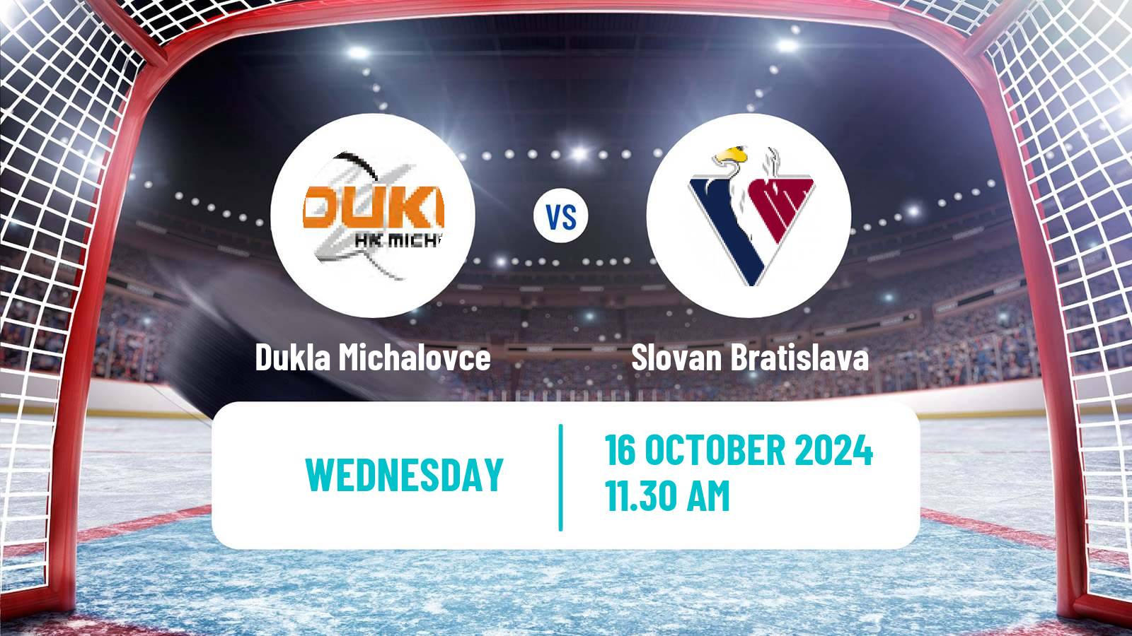 Hockey Slovak Extraliga Dukla Michalovce - Slovan Bratislava