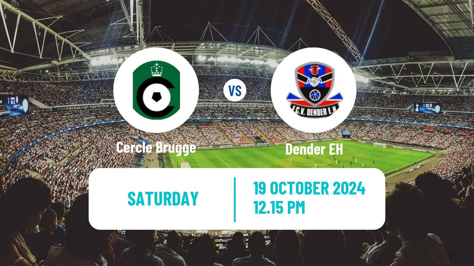 Soccer Belgian Jupiler Pro League Cercle Brugge - Dender EH