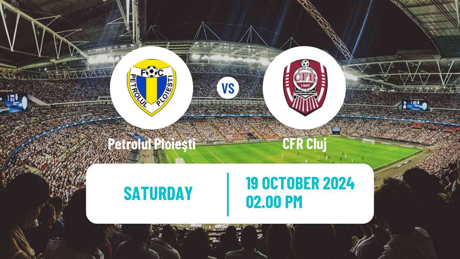 Soccer Romanian Liga 1 Petrolul Ploieşti - CFR Cluj