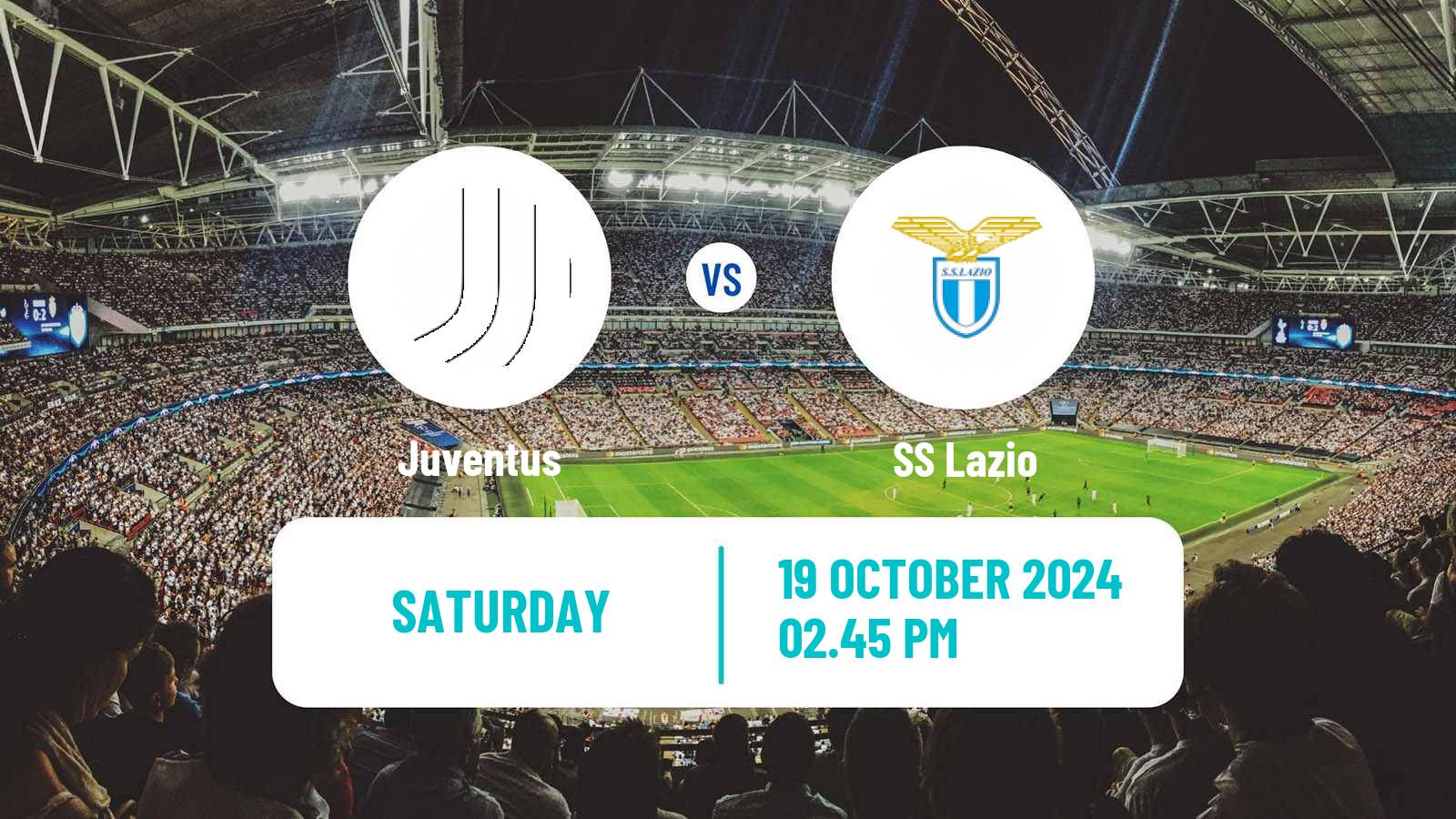 Soccer Italian Serie A Juventus - Lazio