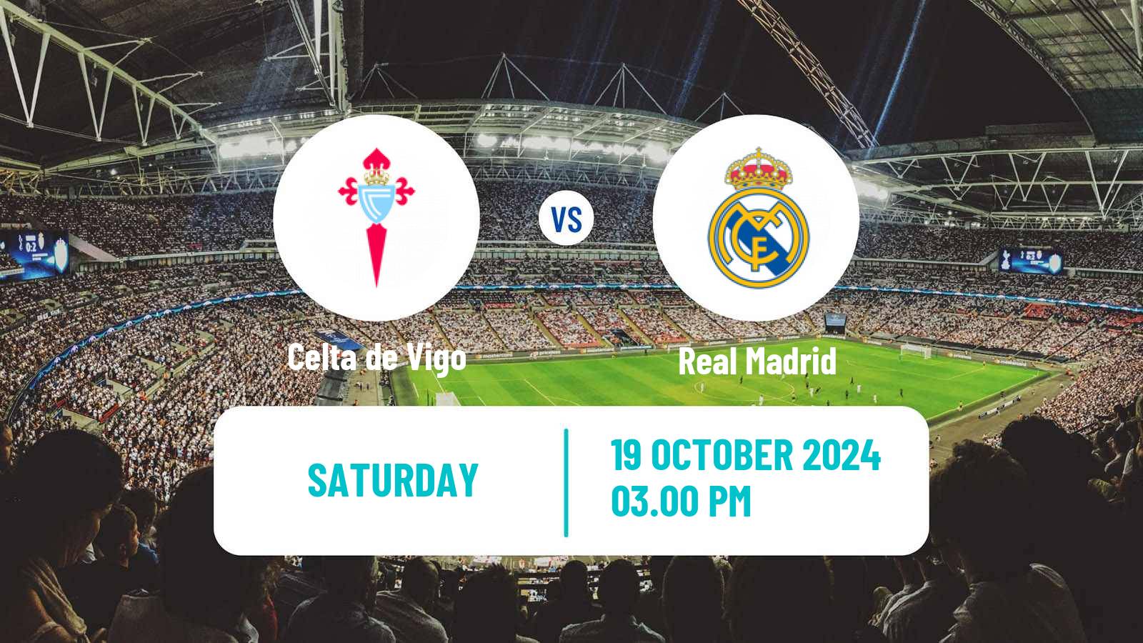 Soccer Spanish LaLiga Celta de Vigo - Real Madrid