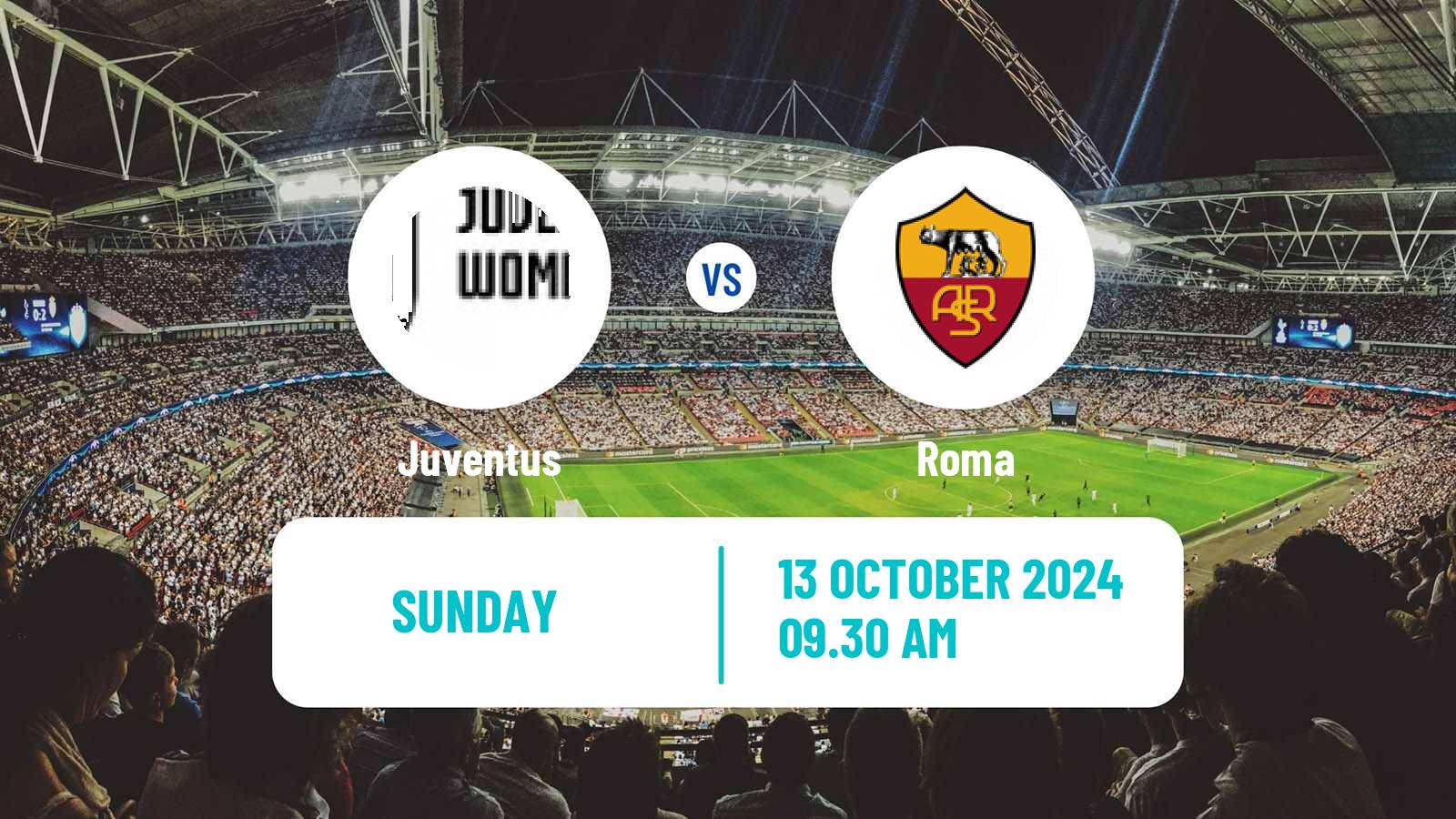 Soccer Italian Serie A Women Juventus - Roma