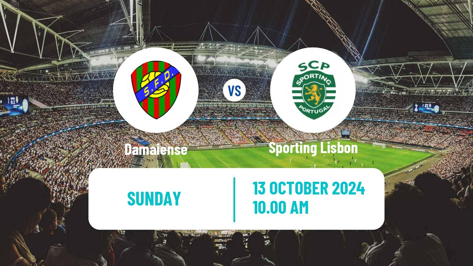 Soccer Portuguese Liga BPI Women Damaiense - Sporting Lisbon